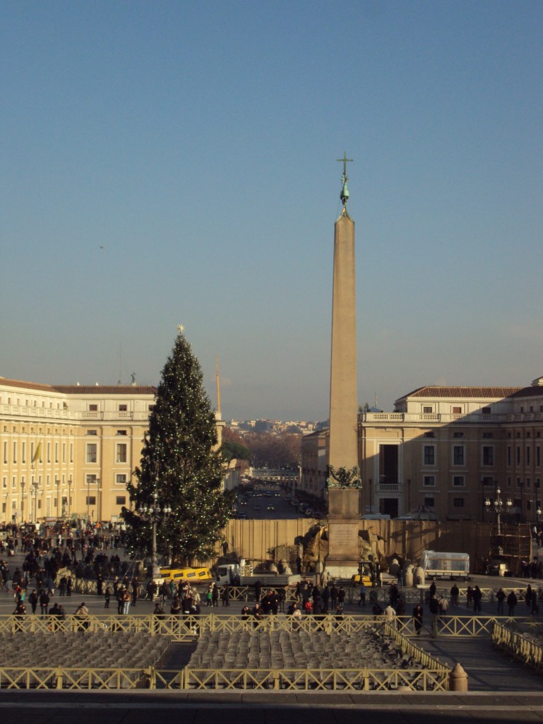 Christmas Tree in St. Peter's Square