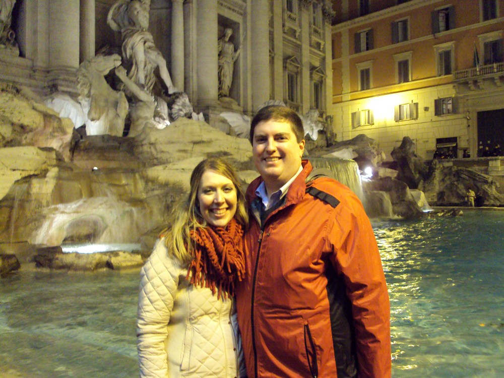 Christmas Day - Trevi Fountain